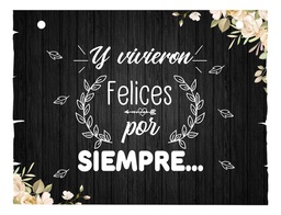 Letrero Cuadro Paje Boda Decoración 40x30cm  P04 C5