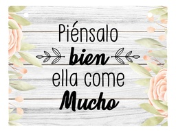 Letrero Cuadro Paje Boda Decoración 40x30cm P01 C9