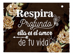 Letrero Cuadro Paje Boda Decoración 40x30cm  P07 C17