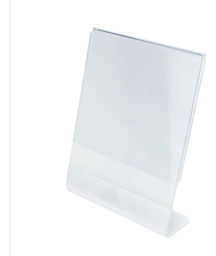 Porta Precio Acrílico De 2mm 10 X 10 Cm Pack 30