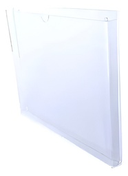 Porta Documentos Acrílico 50 Hojas Oficio Horizontal Pack 12