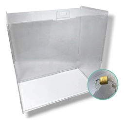 [MLM3452806680] Caja Buzón Sobres Alcancía Colección Lisa Acrílico