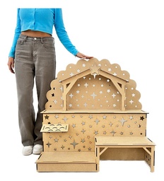 [MLM2744574748] Nacimiento Navideño Pesebre Niño Dios Decoración Grande