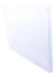 40 Porta Hojas 50 P/documentos Acrílico 50 Tcarta Horizontal