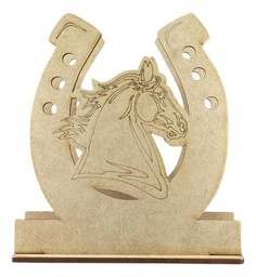 Servilleteros Caballo Vaquero Personalizado Mdf 10pz M1