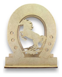 Servilleteros Caballo Vaquero Personalizado Mdf 30pz M2