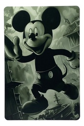Cuadro Mickey Mouse Vintage Impresión Mdf 6mm 20x30 M02