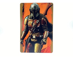 Cuadro Decorativo Mandalorian 20x30 Impresión Directa Mdf M1