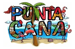 Punta Cana Imán Magneto Refrigerador Souvenir  M4