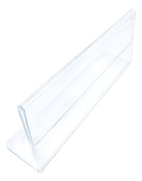 Porta Nombre, Acrílico De 2mm 23x10.5x5 Cm Pack 15