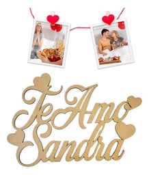 [MLM2757188448] Letrero Te Amo Personalizado San Valentin 50cm