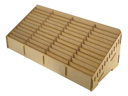 [MLM2007753967] Caja Comandero Organizador Mdf Con 48 Espacios