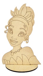 [MLM2872614606] Centro De Mesa Princesa Tiana La Princesa (pack 10)