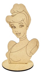 [MLM2872613268] Centro De Mesa Cenicienta Mdf Pack 10