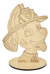[MLM2018908347] Centro De Mesa Marshall Paw Patrol Pack 10 