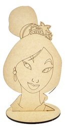 [MLM2018883919] Centro De Mesa Mdf De Mulán (pack 10)