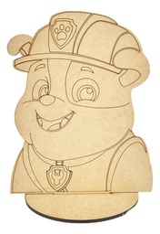 [MLM2018883151] Centro De Mesa Mdf Rubble Paw Patrol (pack 10)