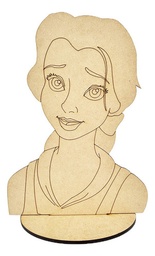 [MLM2018843109] Centro De Mesa Princesa Bella Y La Bestia (pack 10)