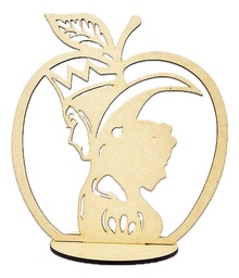 [MLM2018818567] Centro De Mesa Blanca Nieves Manzana (pack 10)