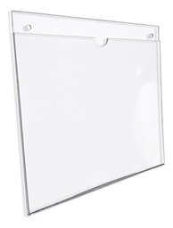 [MLM2999274292] Porta Hojas Carta Horizontal Acrílico 2mm (pack 50)