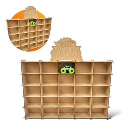 [MLM3062281296] Exhibidor Para Carritos 25 Monster Truck O Monster Jam