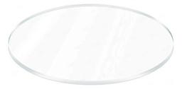 [MLM3244533518] Lamina De Acrílico Circular Transparente De 60x60 Cm 3 Mm