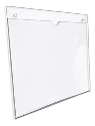 Porta Hojas Media Carta Horizontal Acrílico 3mm (pack 60)
