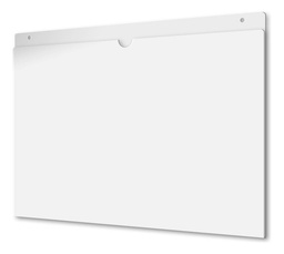 [MLMU936059614] Porta Hojas Doble Carta Horizontal Acrílico 3mm (pack 100)
