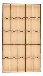 [MLM2011922173] Caja Organizador Cajetillas Cigarro Exhibidor Para Pared 75