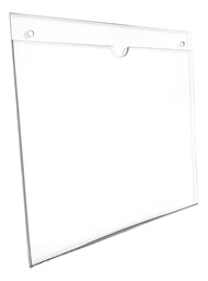 Porta Hojas Oficio Horizontal Acrílico De 2mm (pack 10)