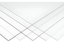 Lamina De Acrílico Transparente De 66 Cm X 104.5 Cm En 3 Mm