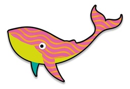 Cuadro Ballena Impresión Directa En Madera Mdf 6 Mm