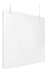 [MAMP-60x90-2mn] Mampara Colgante Anticontagios 60x90 Cm Grosor 2 Mm