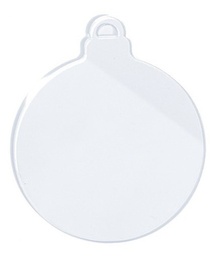 Esfera Navidad Decorativa Acrilico 25 Piezas 10 Cm Diámetro.