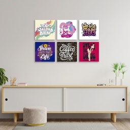 Pack 3 Cuadros Decorativos Frases Motivadoras Minimalista