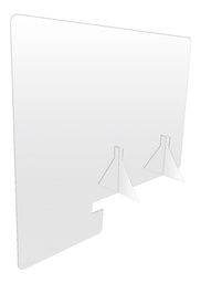 Mampara Protectora Para Escritorio Separador 75 Cm X 65 Cm