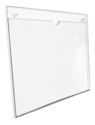 Porta Hojas Carta Horizontal Acrílico 3mm (pack 30)
