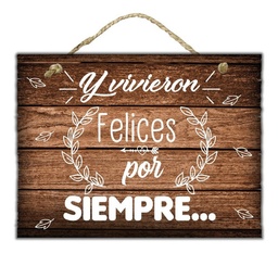 Letrero Cuadro Para Pajes De Boda Decoración M2 - 40x30cm