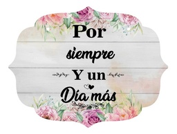 Letrero Cuadro Paje Boda Decoración 40x30cm  P12