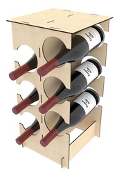 Cavas, Soportes Para Botellas De Vino Para 6 
