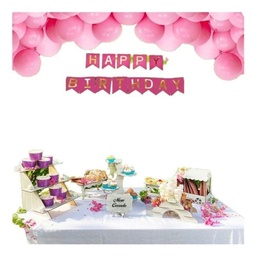 Kit Mesa Dulces Candybar Mini En Mdf Impreso Alta Calidad M3