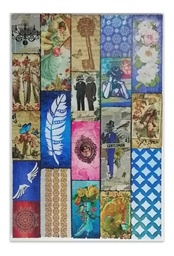 Cuadro Decorativo Vintage Hogar Oficina Collage 51x77