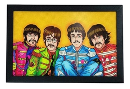 Cuadro Decorativo Vintage Hogar Oficina Sgt Pepper´s 46x31
